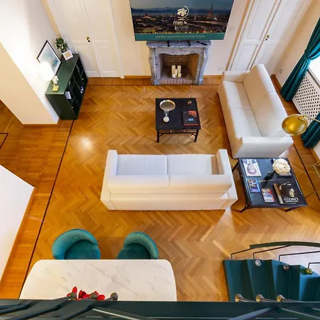 La Casa Di Famiglia - Luxury In Centre With Parking By A Porter 아파트 토리노